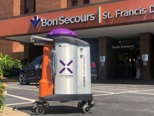 Bon Secours宣布增加杀毒机器人