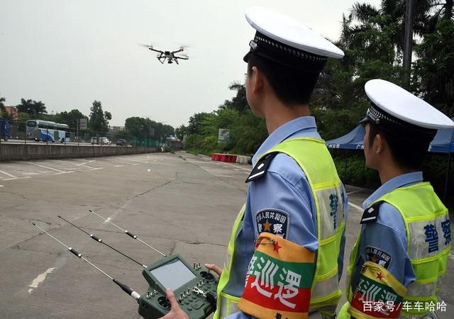 无人机抓拍违章，首日即有800车主被罚，今后开车更要守法！
