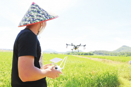 无人机助农提效