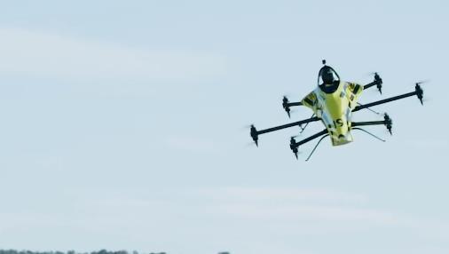 飞行F1赛车！载人特技无人机竞赛要来了？