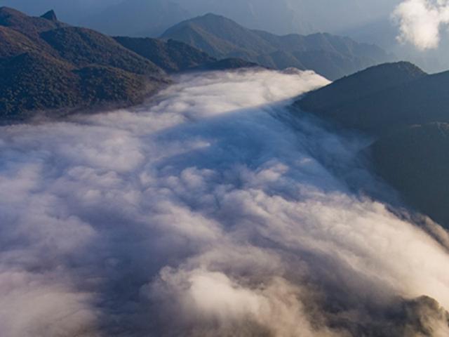 「“飞阅”中国」无人机带你领略西流溪云瀑