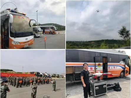 慧明捷受邀参与广西人防中片区疏散地域防空袭通信协同演练活动