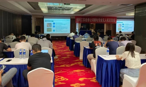 经纬 M300 RTK 点亮 2020 年国网江苏输电无人机交流会