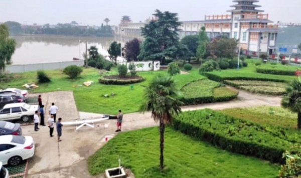 无人机筑起防汛减灾“新堤坝”