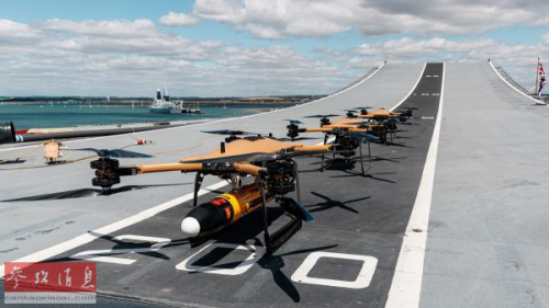 无人机系统将成英海军标配 “威尔士亲王”号航母将成测试平台