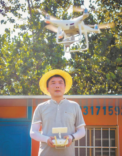 天上无人机高效巡大堤，地上专家群建模探险情！武金堤上有个“最强大脑”防汛值守点