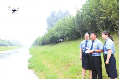 无人机巡河