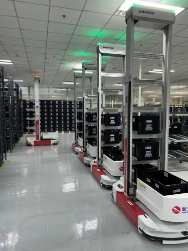 海柔创新联手新宁物流，打造库宝高效电子供料仓