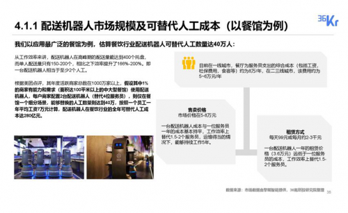 无人配送机器人市场规模可替代人工成本 即将迎来普及时代