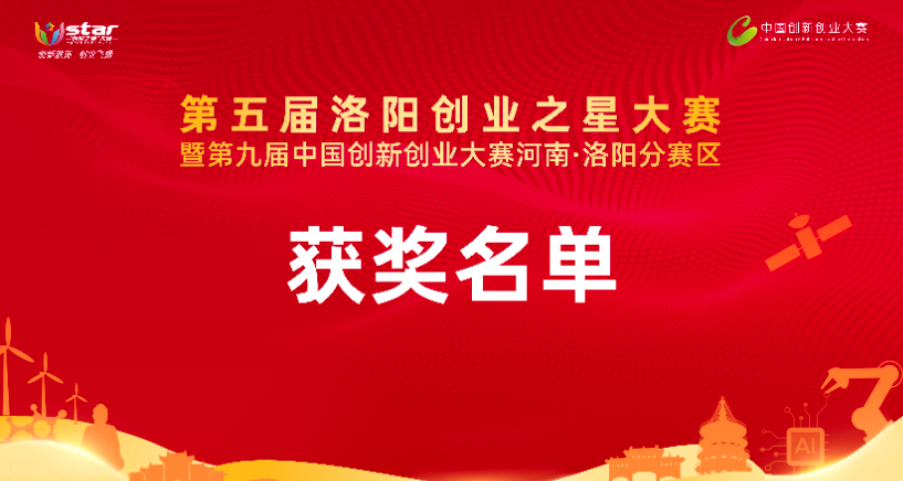 天鹰兄弟喜获“第五届洛阳创业之星大赛”二等奖