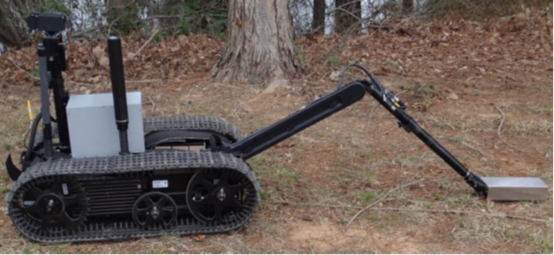 地面排雷无人车：美国新的地雷检测方法可降低误报率
