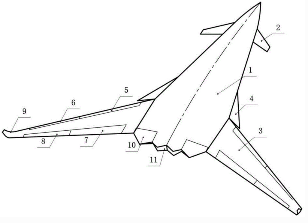 成飞最新魔幻设计，新型隐身飞翼无人机？