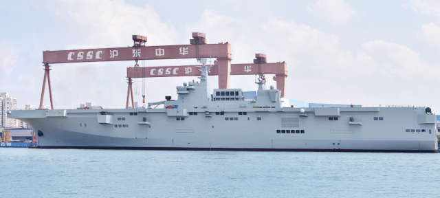 美媒猜测中国076型无人机航母：没有别国有过同类装备