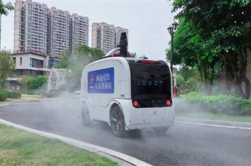 汉产智能无人喷洒车“开”往东南亚