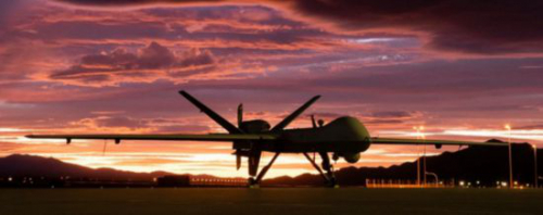 美空军一架MQ-9无人机滑出跑道受损 同一基地7月刚坠毁一架F-16