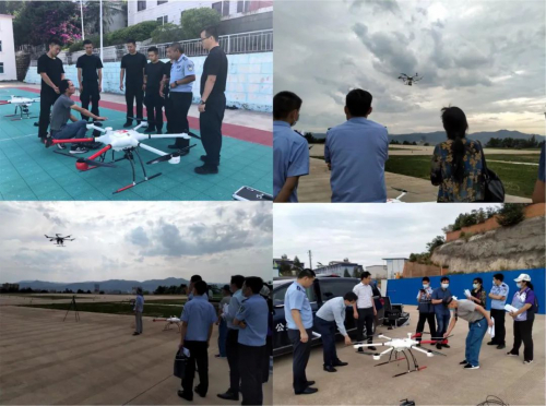 慧明捷云南出入境边防检查站无人机项目顺利通过验收