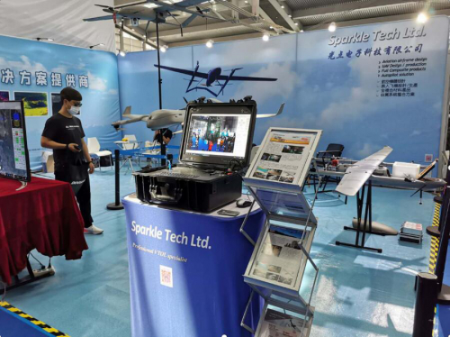 光点三大“虎将“亮相””2020国际无人机展