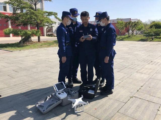 「泰安支队」开展无人机正摄对比图制作训练