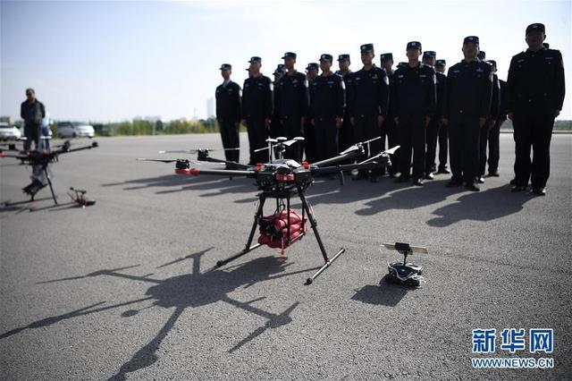 宁夏：警用无人机大练兵