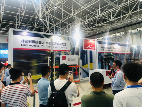林德叉车参加2020东亚海洋博览会