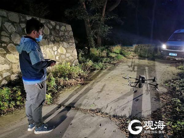 崂山区启动秋冬季护鸟行动 红外无人机首次亮相