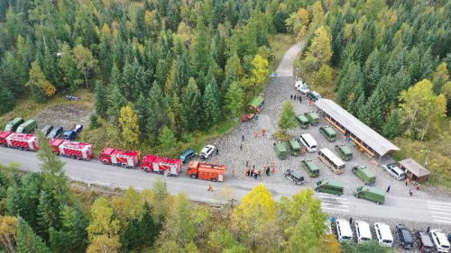 慧明捷受邀参与吉林省2020年秋季重点区域森林草原防灭火应急实战拉动演练