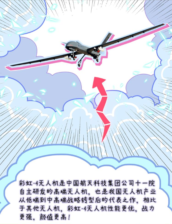决胜千里之外的彩虹-4无人机