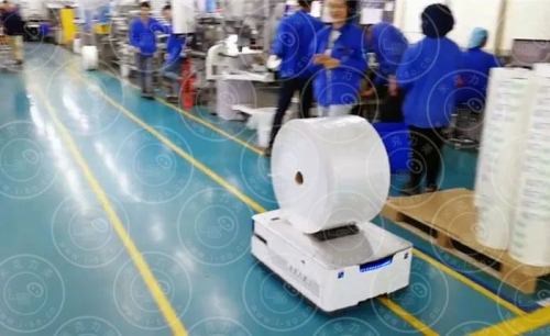 在人机混用场景中激光AGV优势突显