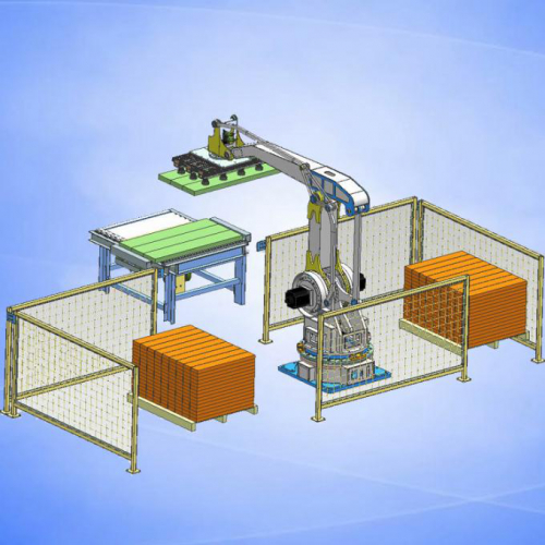 广州长仁  铁板码垛机器人