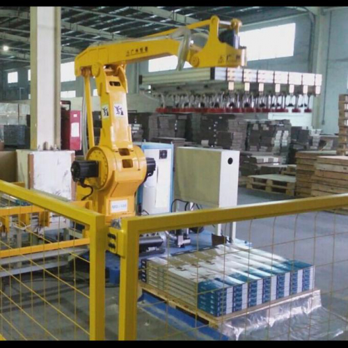 广州长仁  塑胶地板码垛机器人