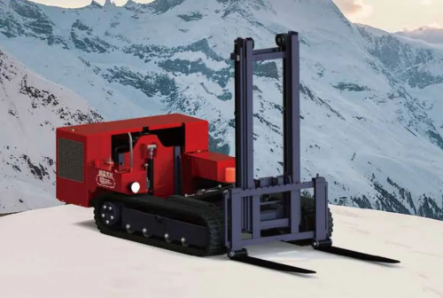 中国首台车载式遥控折叠装卸机器人横空出世！