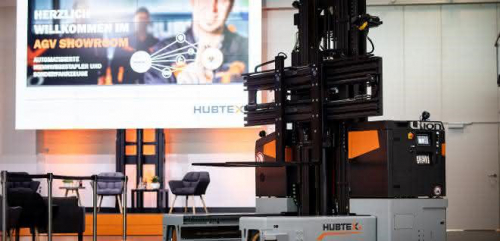 　Hubtex推出全球第一台全自动多向侧面AGV