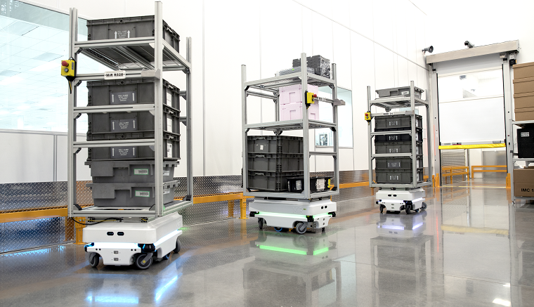 MiR自主移动机器人为企业提供高安全性的内部物流解决方案