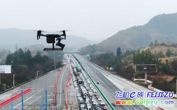 湖州高速启用无人机展开公路巡查，确保高速公路安全
