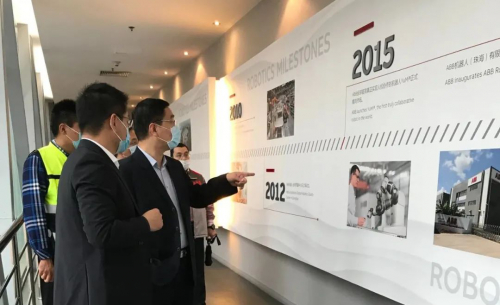 格力电器集团来访ABB机器人参观交流