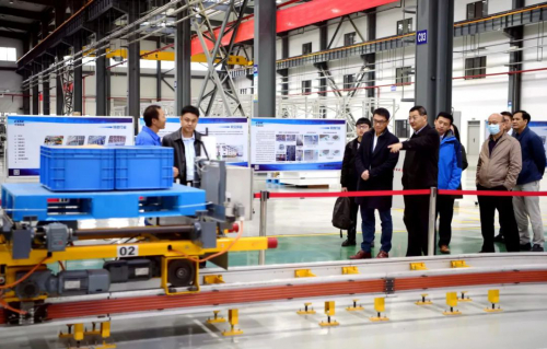 西门子中国公司数字化工业集团副总裁安晓杰到昆船考察交流