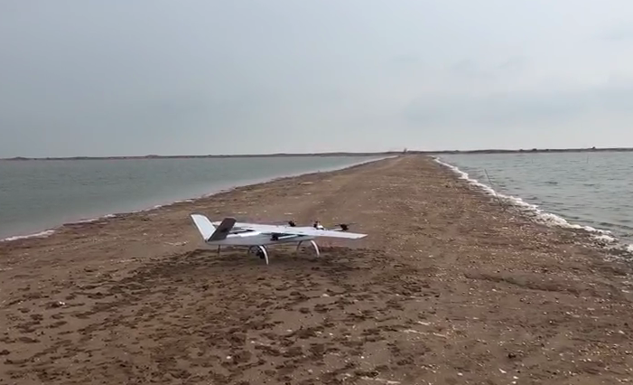 无人机海上巡湾海洋垃圾无处遁形