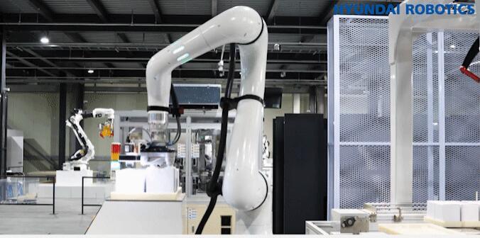 机器人+AGV+视觉识别，现代机器人全新无人化智能工厂