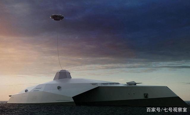 美国国防部为了遏制中国海军正在研发“无人机器战舰”