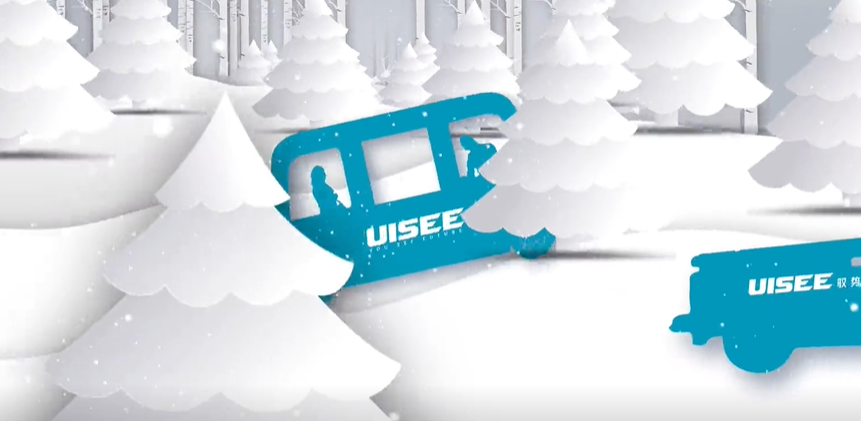 无人驾驶「圣诞气氛组」来啦～