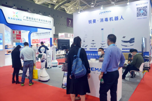 科技防疫，AI赋能 | 锐曼消毒机器人亮相2020深圳国际医用防护用品展览会