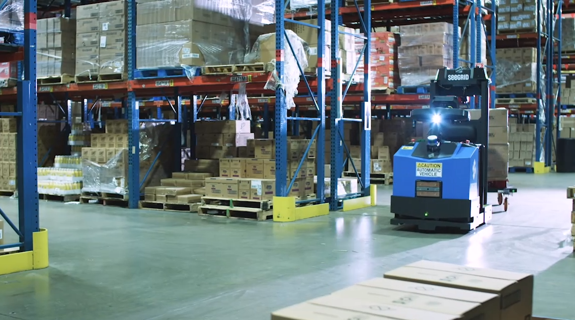 Seegrid收入翻倍，物料搬运自动化解决方案的采用创纪录