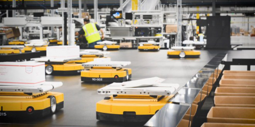 日本Yamato公司采用立镖“小黄人”分拣解决方案