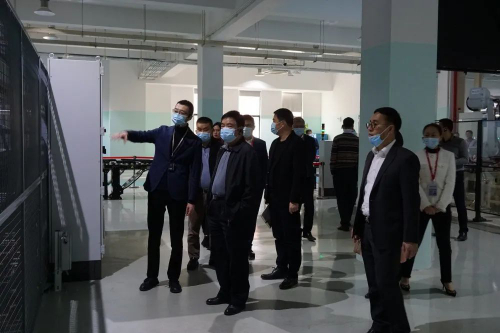 立足当下 展望未来|深圳龙岗区副区长陈广文一行莅临今天国际考察指导