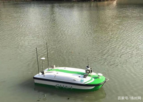 无人监测船给扬州水环境“体检”体现本土自主科技创新实力