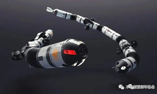 “蛇形机器人”修复海底管道