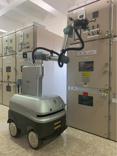 申昊科技机器人队伍又添新成员 首台SO400A开关室倒闸操作机器人成功应用