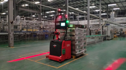 劢微机器人助力湖南某食品巨头智造物流提速