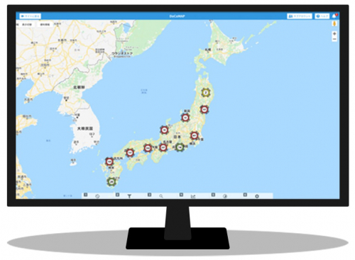 DoCoMAP GPS车辆位置信息管理系统