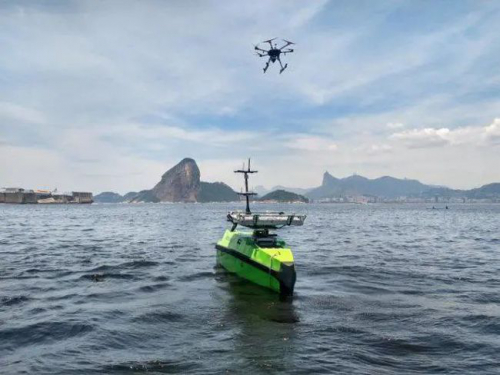 持续海上监测！通过自动停机坪，巴西在无人船上自主起降无人机